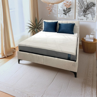 Matelas à mémoire de forme 160 x 200 cm gel thermorégulateur Air Feel™ fermeté et maintien – MIRAGE