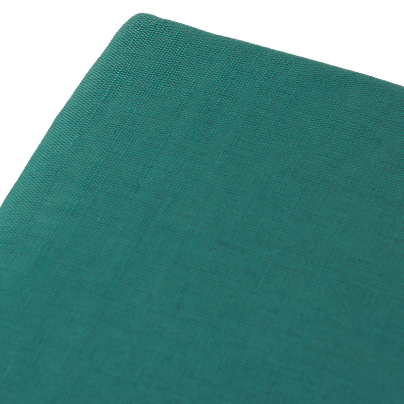 Rideau 140 x 250 cm en Tissu Vert Turquoise avec 8 Œillets en Métal - CELESTIA 4527