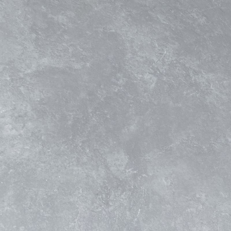 Table 130 x 70 cm en céramique gris béton et pieds métal noir - RYDER 2