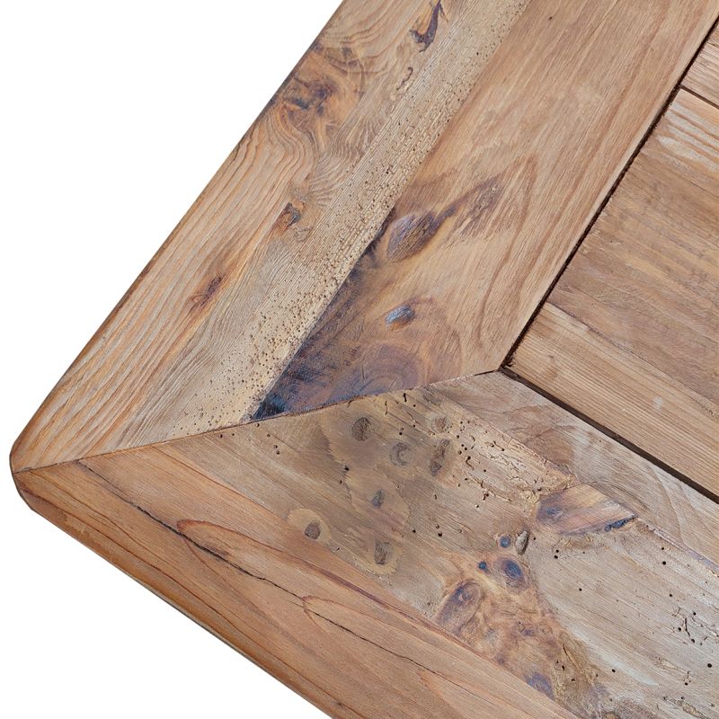 Table extensible 224 à 304 cm en bois de pin massif recyclé - CHALET