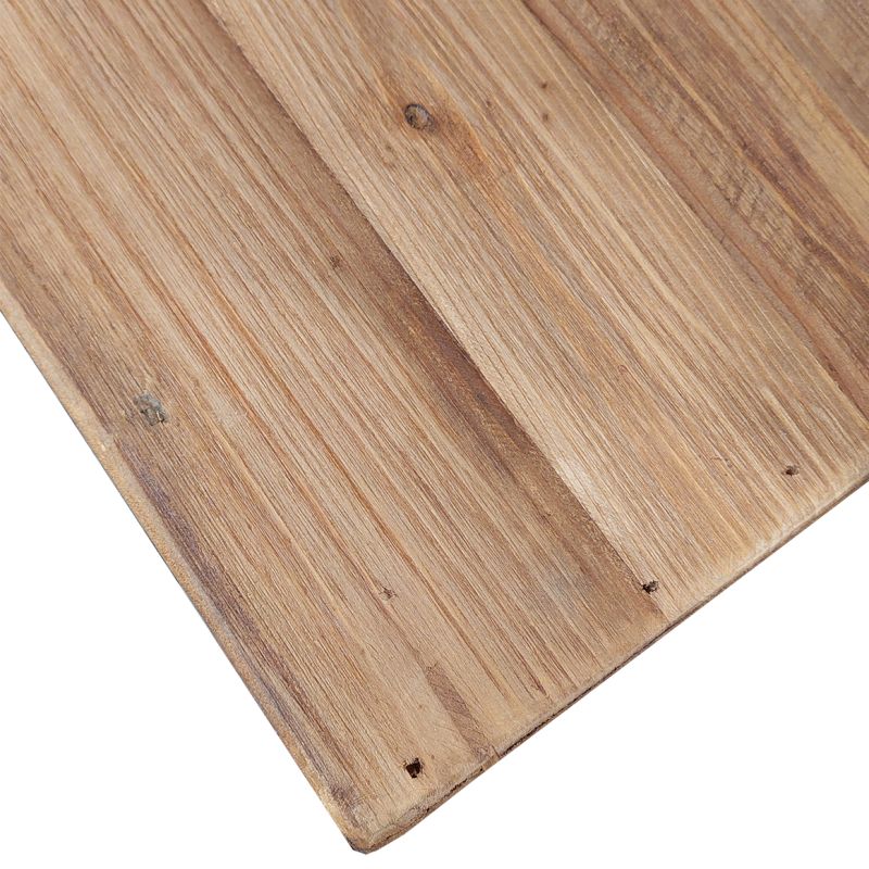Meuble TV 130 cm en bois massif recyclé2 niches 2 tiroirs - CHALET