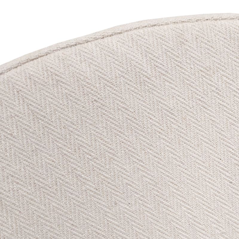 Fauteuil en rotin naturel forme fleur avec coussin rond - KIANA
