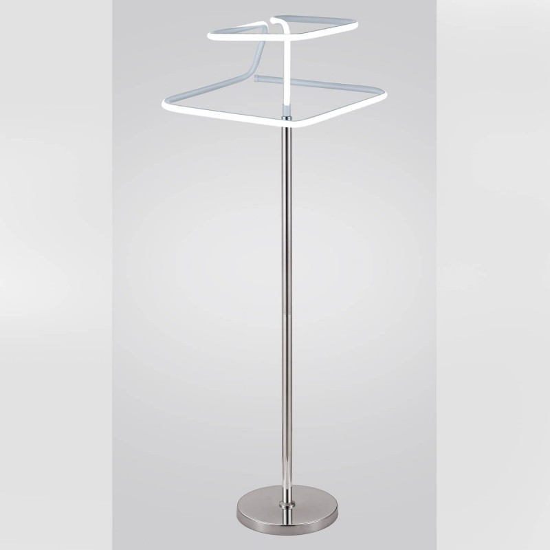 Lampadaire design et original LED losangé Eclairage blanc froid - DIAMOND