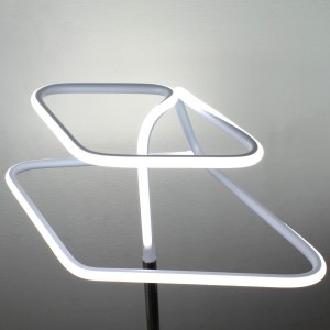 Lampe design à poser originale LED losangée - Eclairage dynamique blanc froid - Classe énergétique A++ - DIAMOND