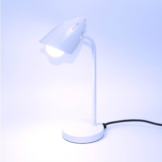 Lampe de bureau en métal blanc - LUXO