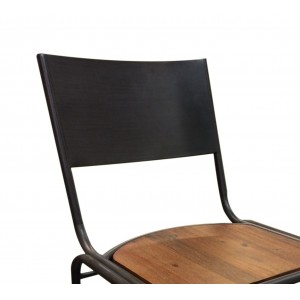 Lot de 2 chaises Design Industriel - WORKSHOP