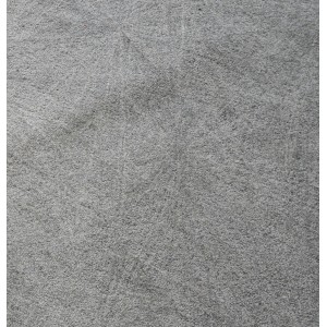 Tapis 120 x 180 cm gris en laine robuste tufté à la main - KANPUR